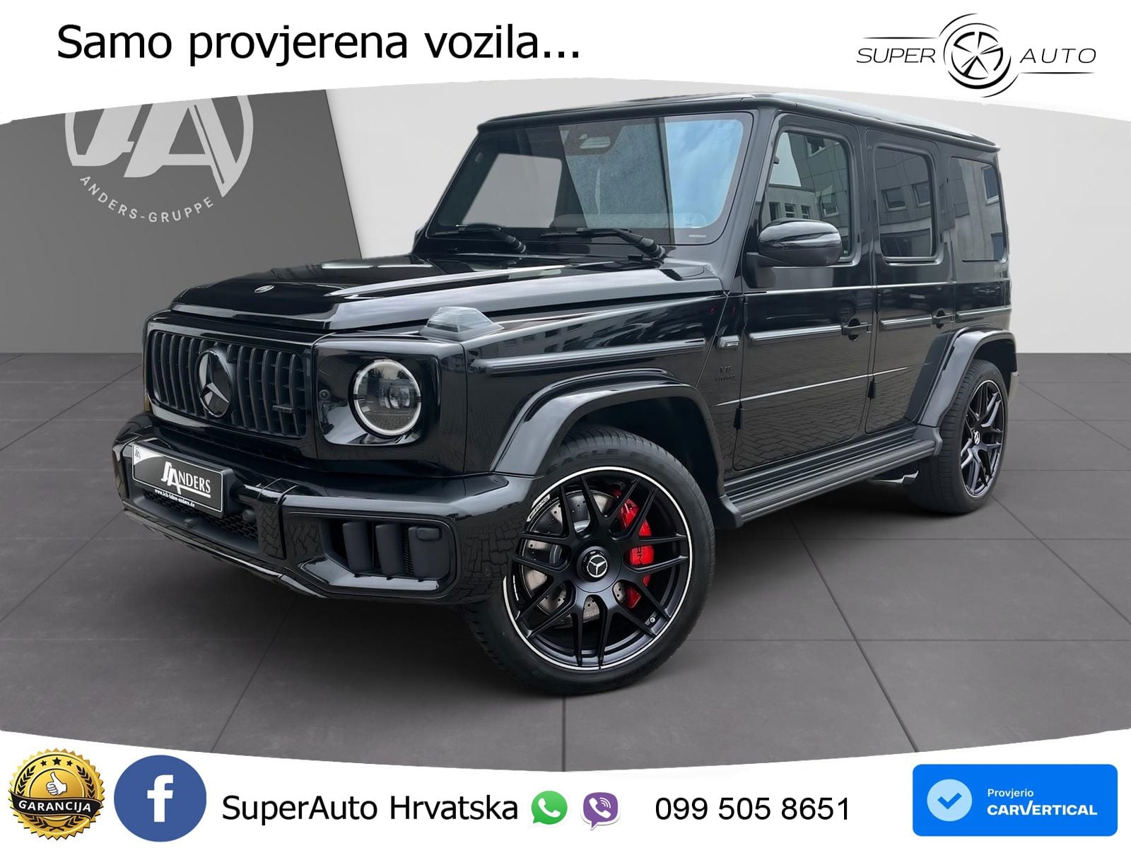 Mercedes AMG G 63 Long V8 (585 KS) 4MATIC 9G-TRONIC AMG SPEEDSHIFT TCT