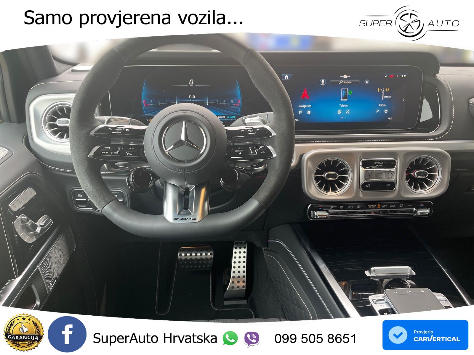 Mercedes AMG G 63 Long V8 (585 KS) 4MATIC 9G-TRONIC AMG SPEEDSHIFT TCT
