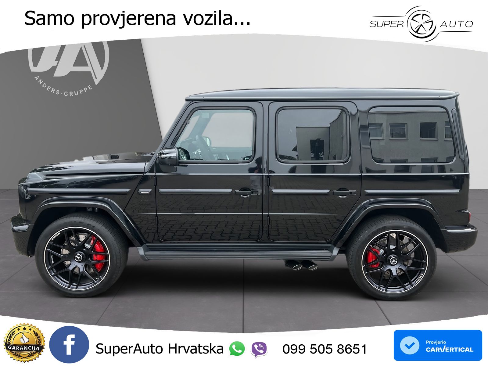 Mercedes AMG G 63 Long V8 (585 KS) 4MATIC 9G-TRONIC AMG SPEEDSHIFT TCT