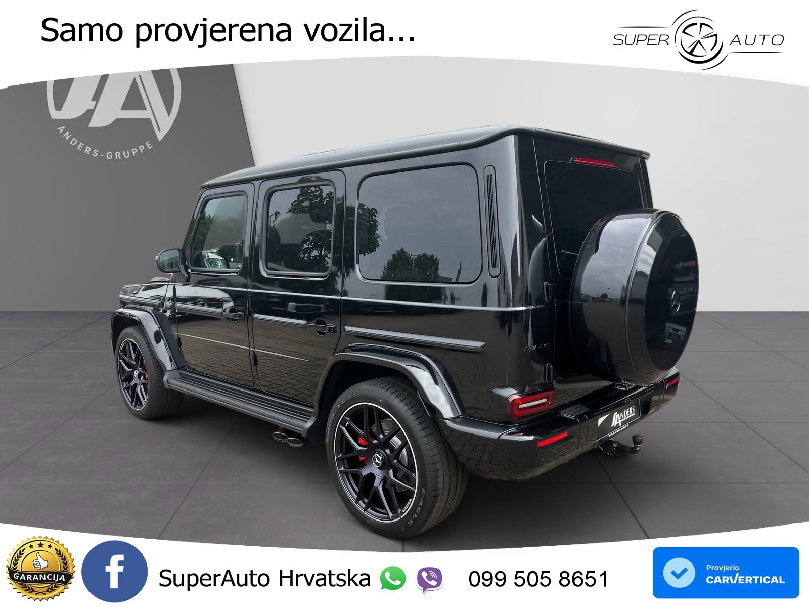 Mercedes AMG G 63 Long V8 (585 KS) 4MATIC 9G-TRONIC AMG SPEEDSHIFT TCT