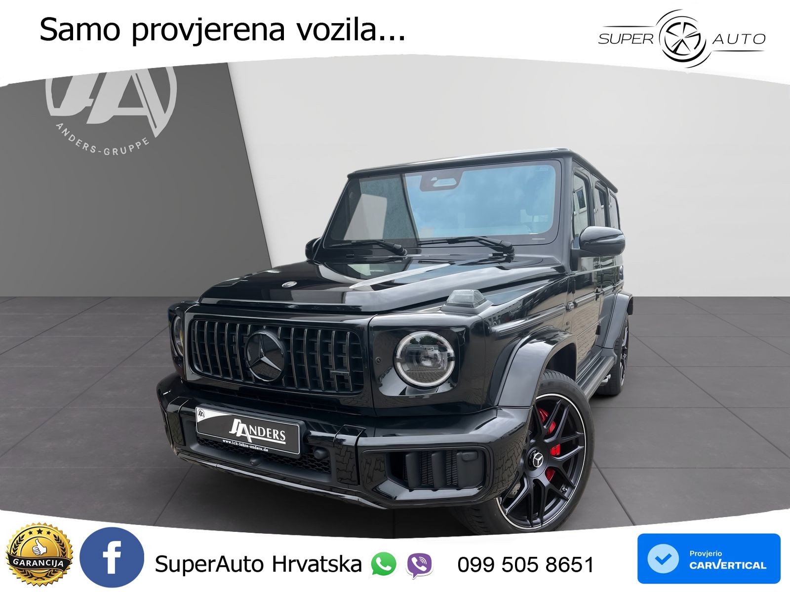 Mercedes AMG G 63 Long V8 (585 KS) 4MATIC 9G-TRONIC AMG SPEEDSHIFT TCT