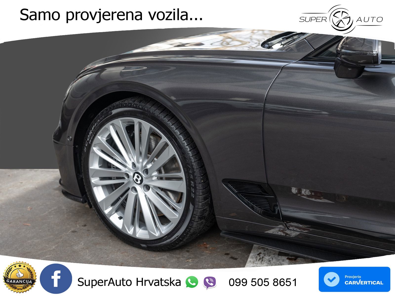 Bentley Continental GT III 4.0 V8 (550 KS) AWD Automatic LED+GR SJED+ACC