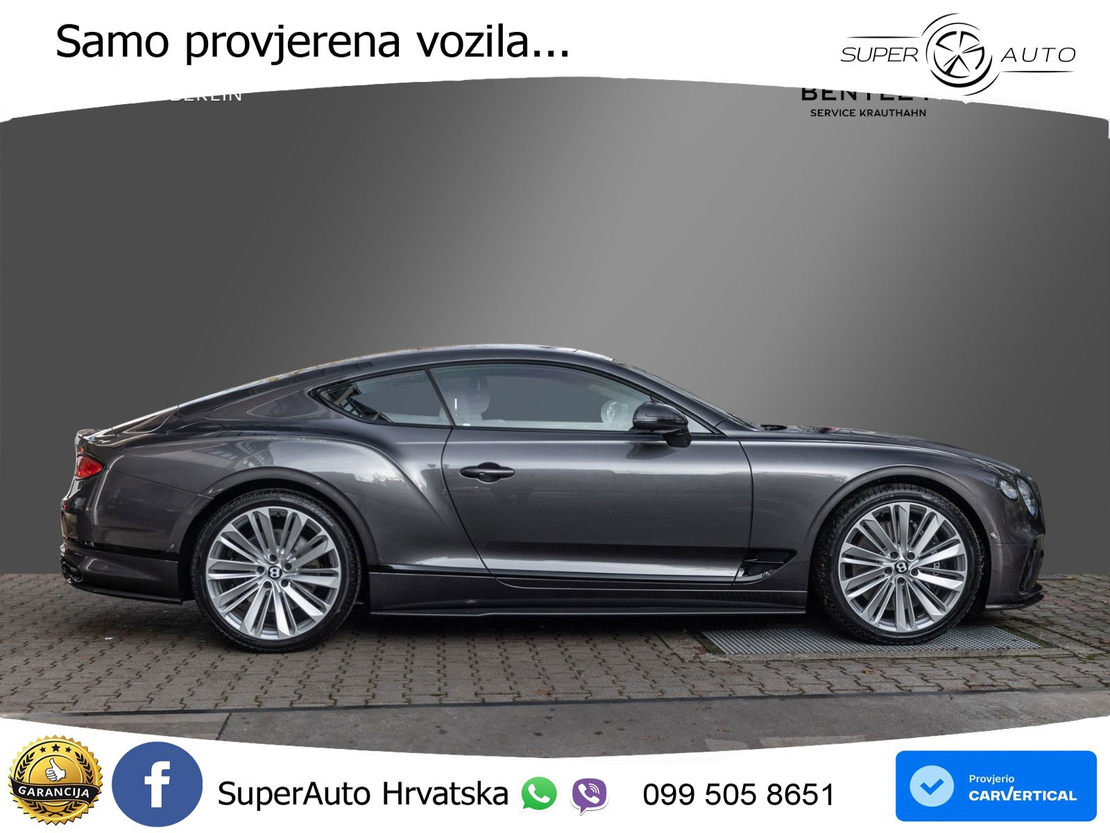 Bentley Continental GT III 4.0 V8 (550 KS) AWD Automatic LED+GR SJED+ACC