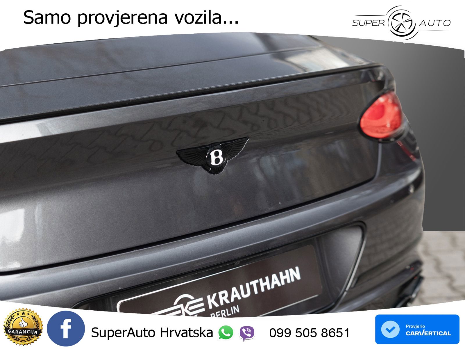 Bentley Continental GT III 4.0 V8 (550 KS) AWD Automatic LED+GR SJED+ACC