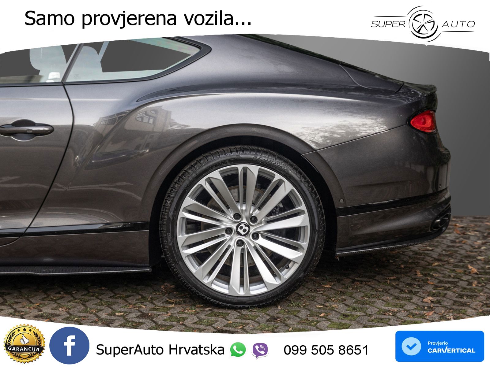 Bentley Continental GT III 4.0 V8 (550 KS) AWD Automatic LED+GR SJED+ACC
