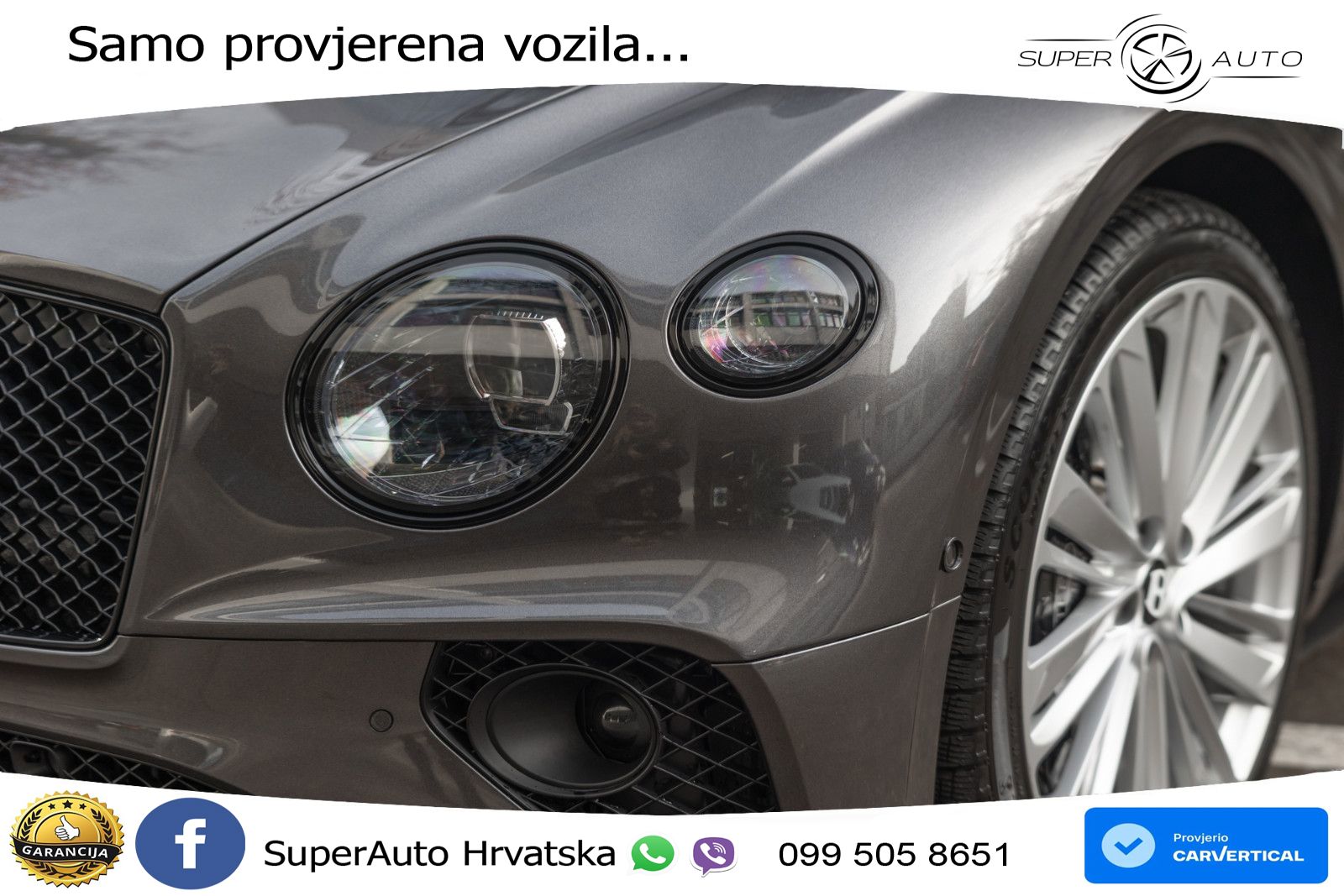 Bentley Continental GT III 4.0 V8 (550 KS) AWD Automatic LED+GR SJED+ACC