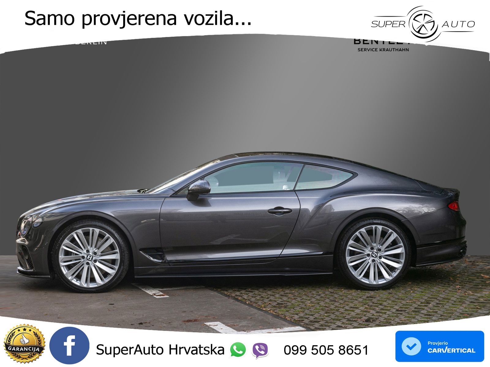 Bentley Continental GT III 4.0 V8 (550 KS) AWD Automatic LED+GR SJED+ACC