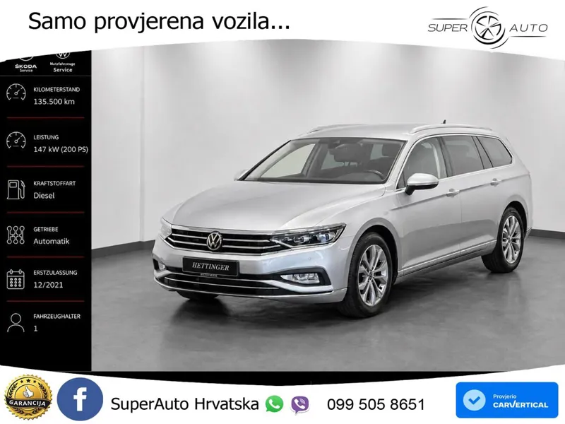 Volkswagen Passat Variant 2.0 TDI (200 KS) DSG Elegance LED+GR SJED+ACC