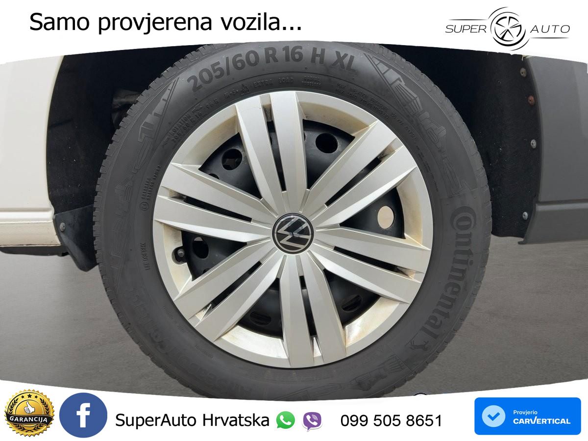 Volkswagen Caddy Cargo MAXI TDI KLIMA+NAVI-APP+PDC+TEMP 102 KS