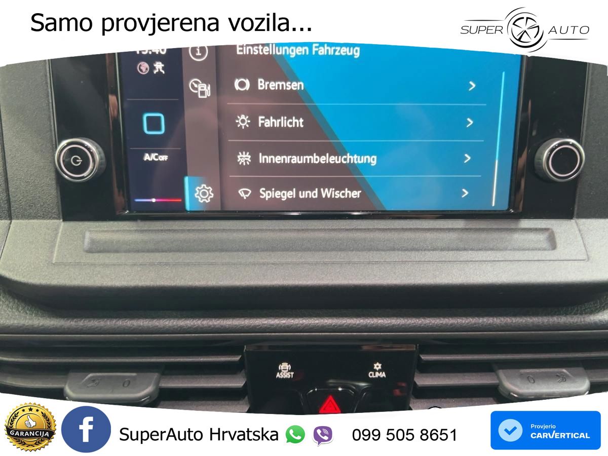 Volkswagen Caddy Cargo MAXI TDI KLIMA+NAVI-APP+PDC+TEMP 102 KS