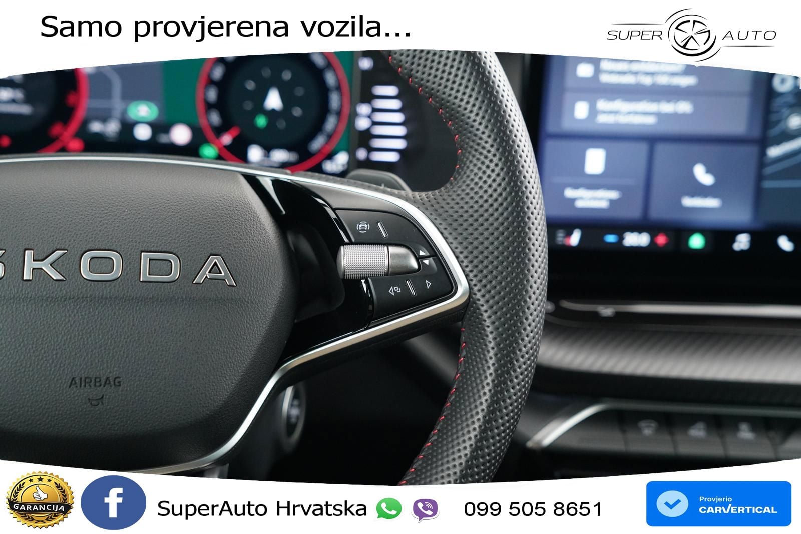 Škoda Octavia Combi RS 2.0 TSI (265 KS) DSG MATRIX+GR SJED+KAM
