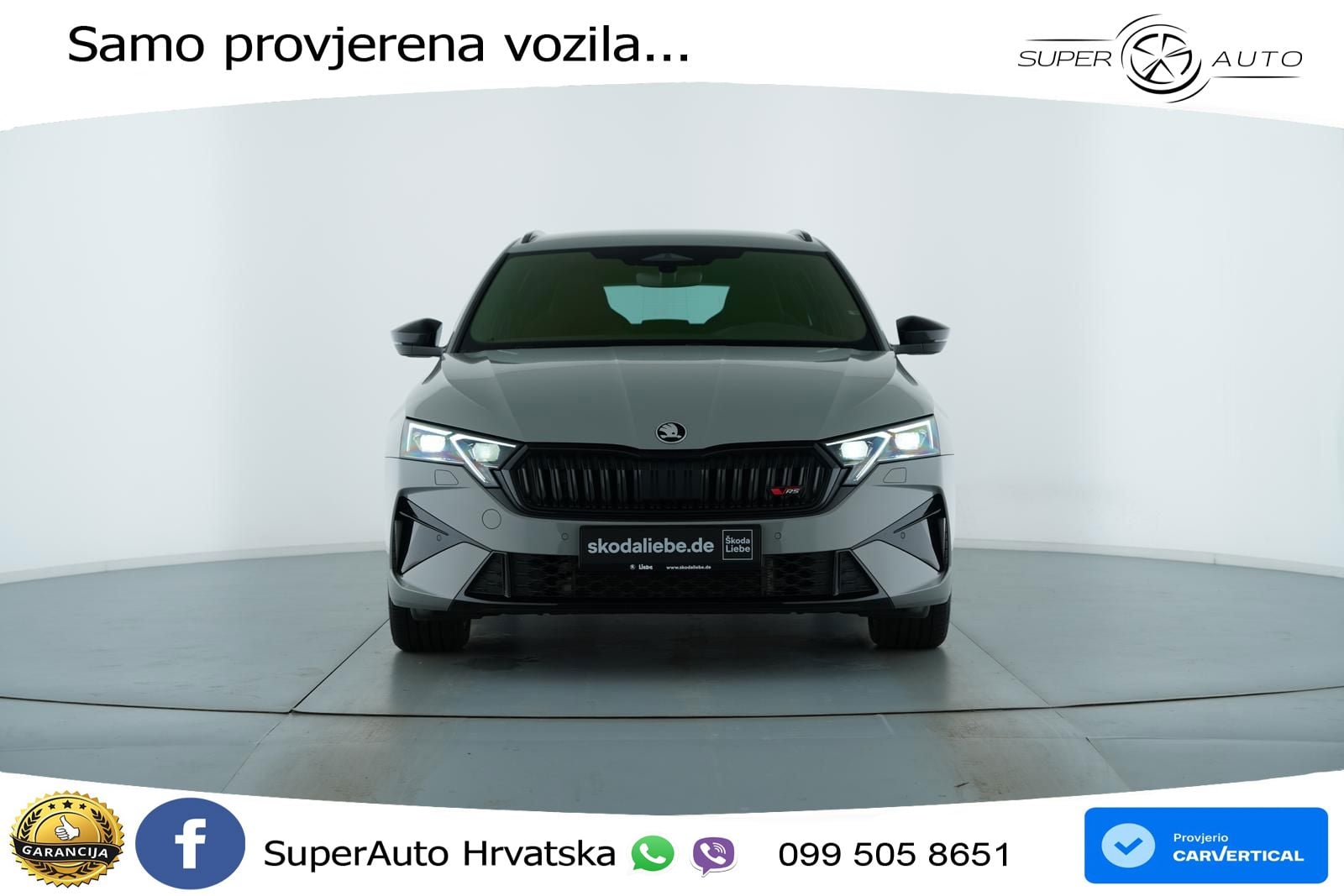 Škoda Octavia Combi RS 2.0 TSI (265 KS) DSG MATRIX+GR SJED+KAM