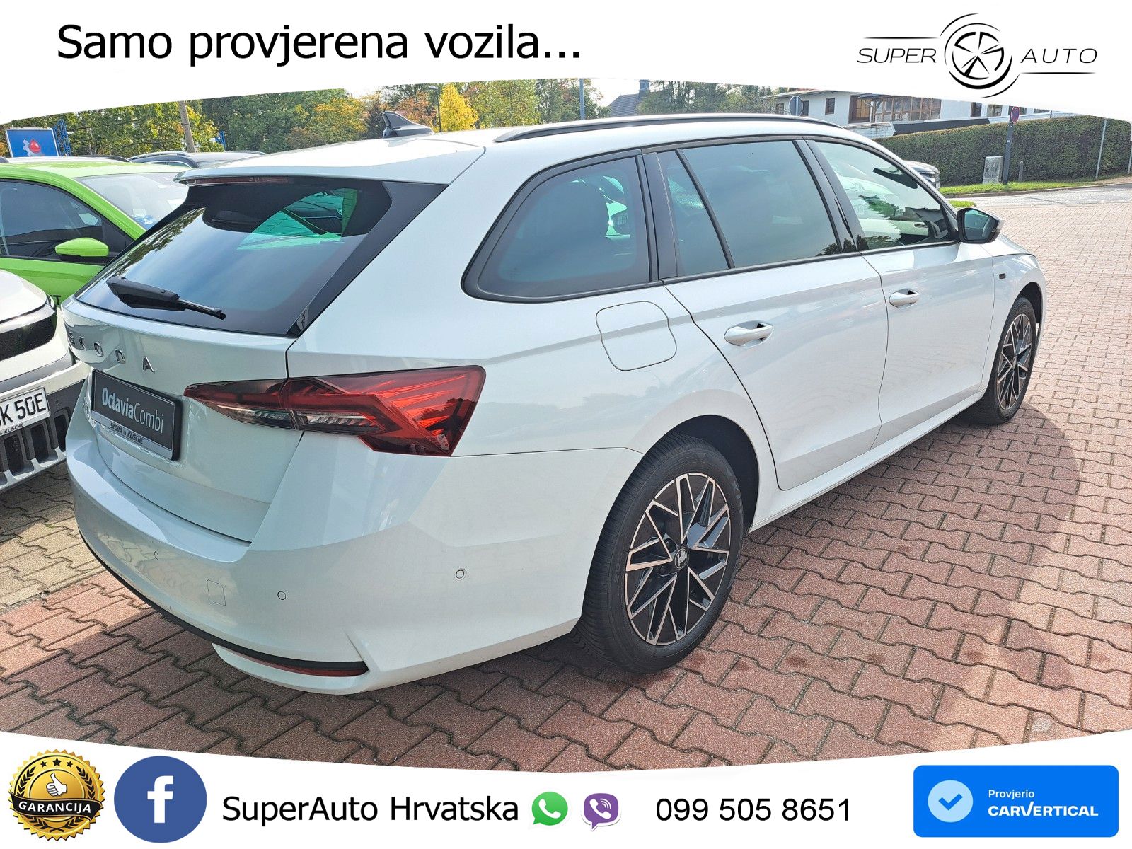 Škoda Octavia Combi 2.0 TDI (150 KS) DSG LED+GR SJED+ACC