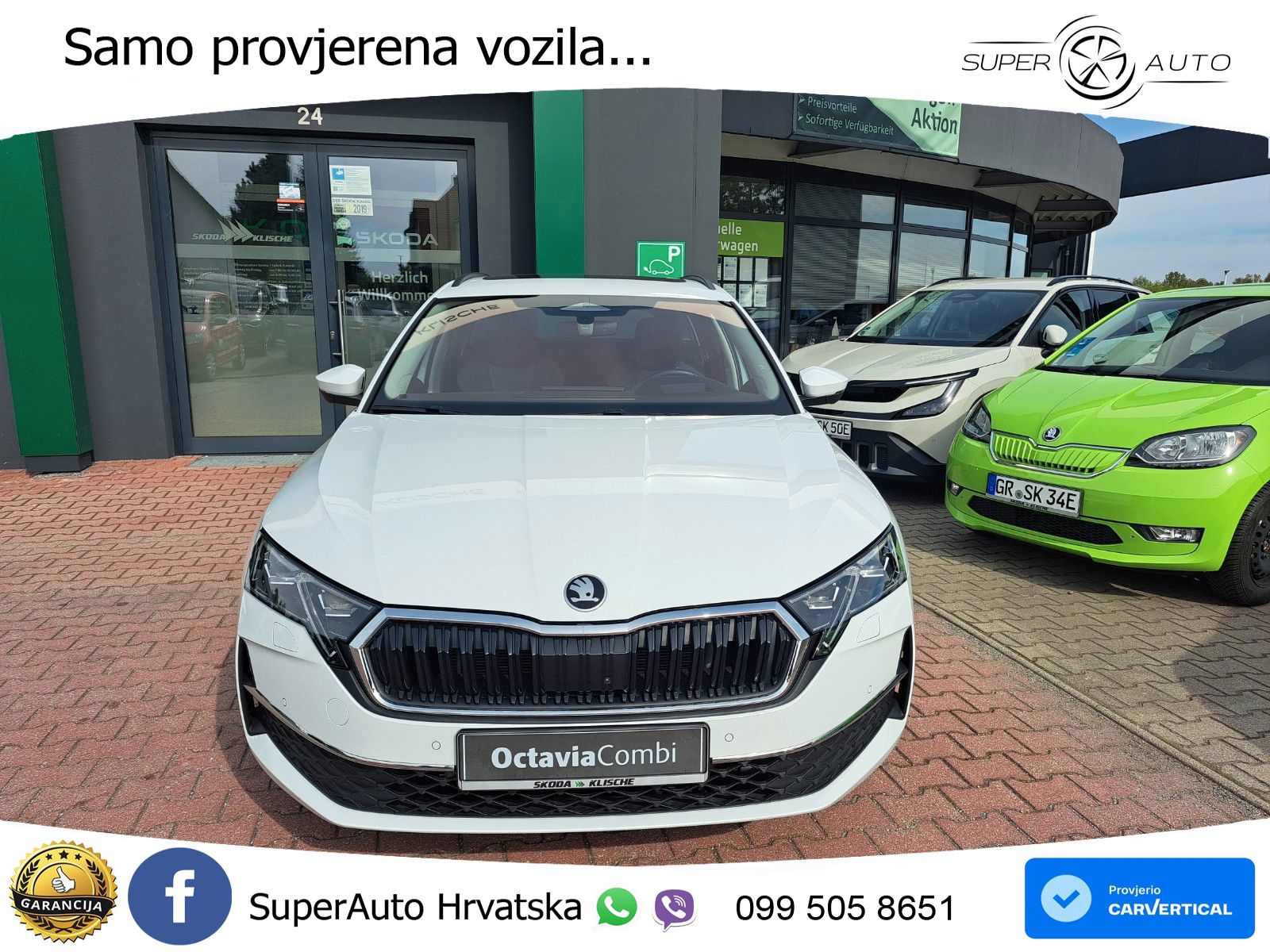 Škoda Octavia Combi 2.0 TDI (150 KS) DSG LED+GR SJED+ACC
