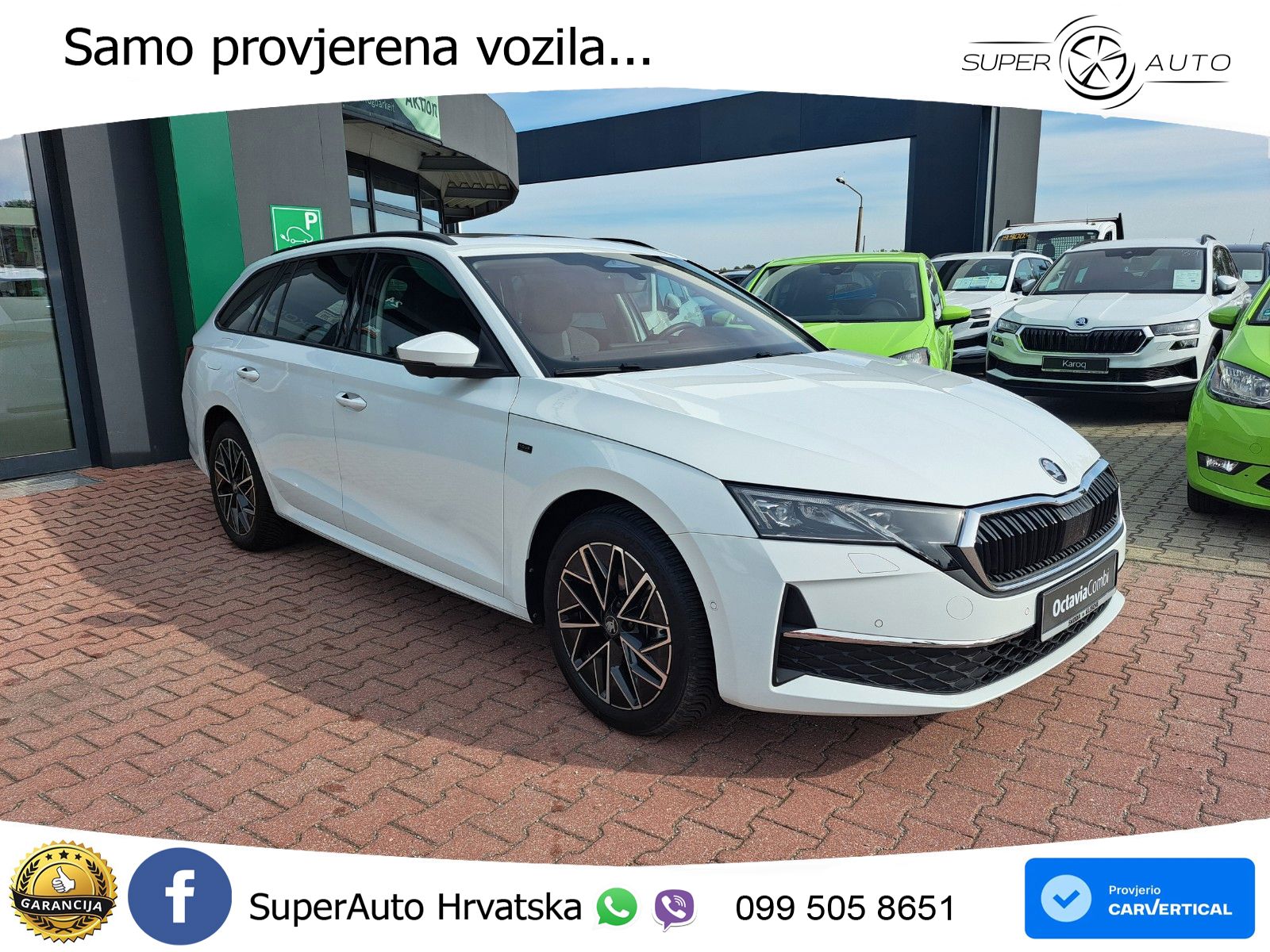 Škoda Octavia Combi 2.0 TDI (150 KS) DSG LED+GR SJED+ACC