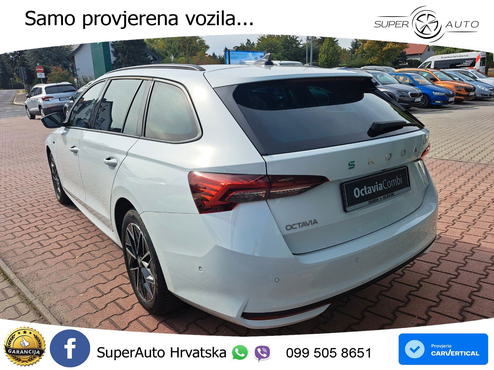 Škoda Octavia Combi 2.0 TDI (150 KS) DSG LED+GR SJED+ACC