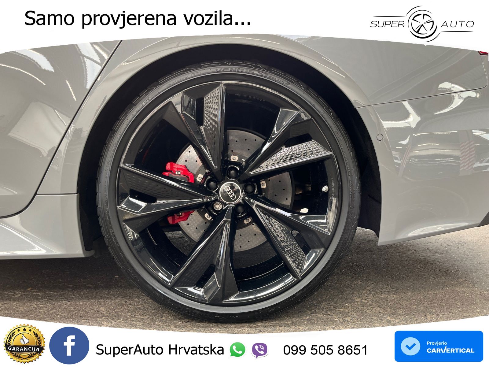 Audi RS6 Avant 4.0 TFSI V8 performance (630 KS)  quattro tiptronic LED+GR SJED+ACC