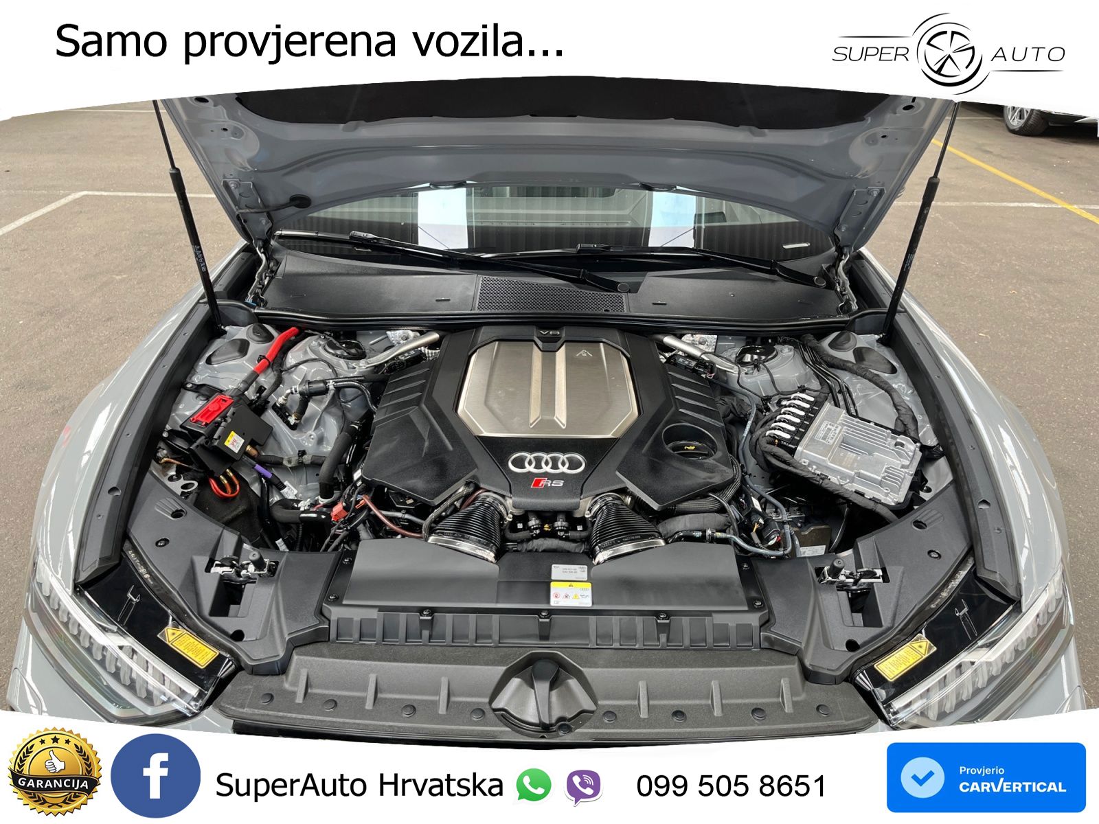 Audi RS6 Avant 4.0 TFSI V8 performance (630 KS)  quattro tiptronic LED+GR SJED+ACC