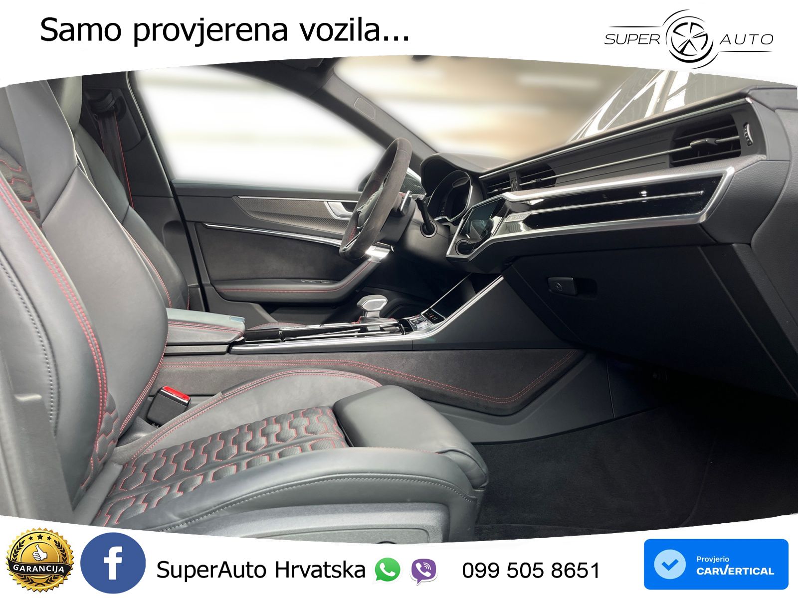 Audi RS6 Avant 4.0 TFSI V8 performance (630 KS)  quattro tiptronic LED+GR SJED+ACC