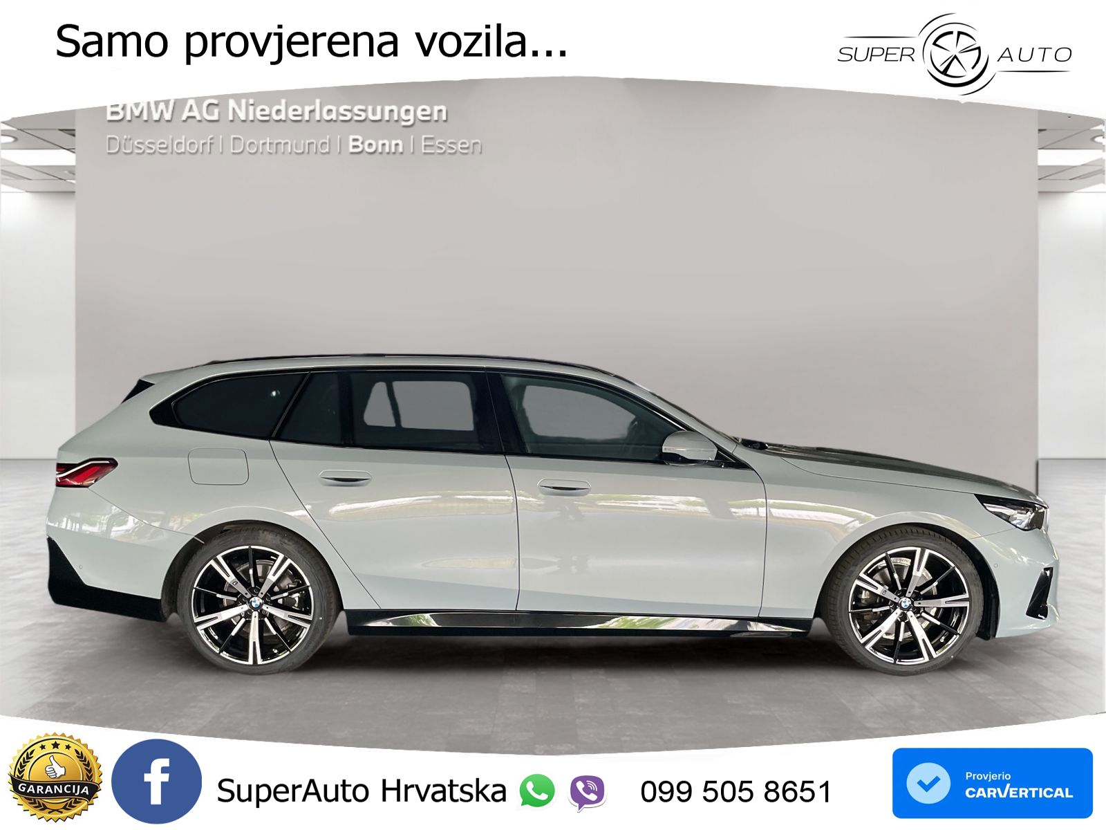 BMW 520d Touring (197 KS) Steptronic M Sport LED+GR SJED+ACC