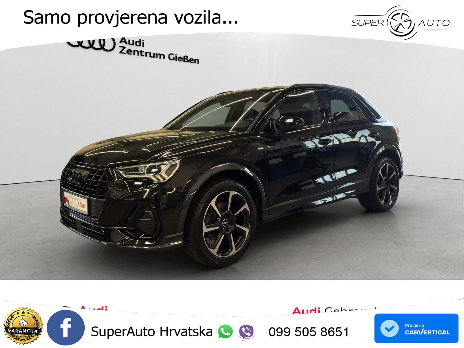 Audi Q3 35 TFSI (150 KS) S tronic S line LED+GR SJED+ACC