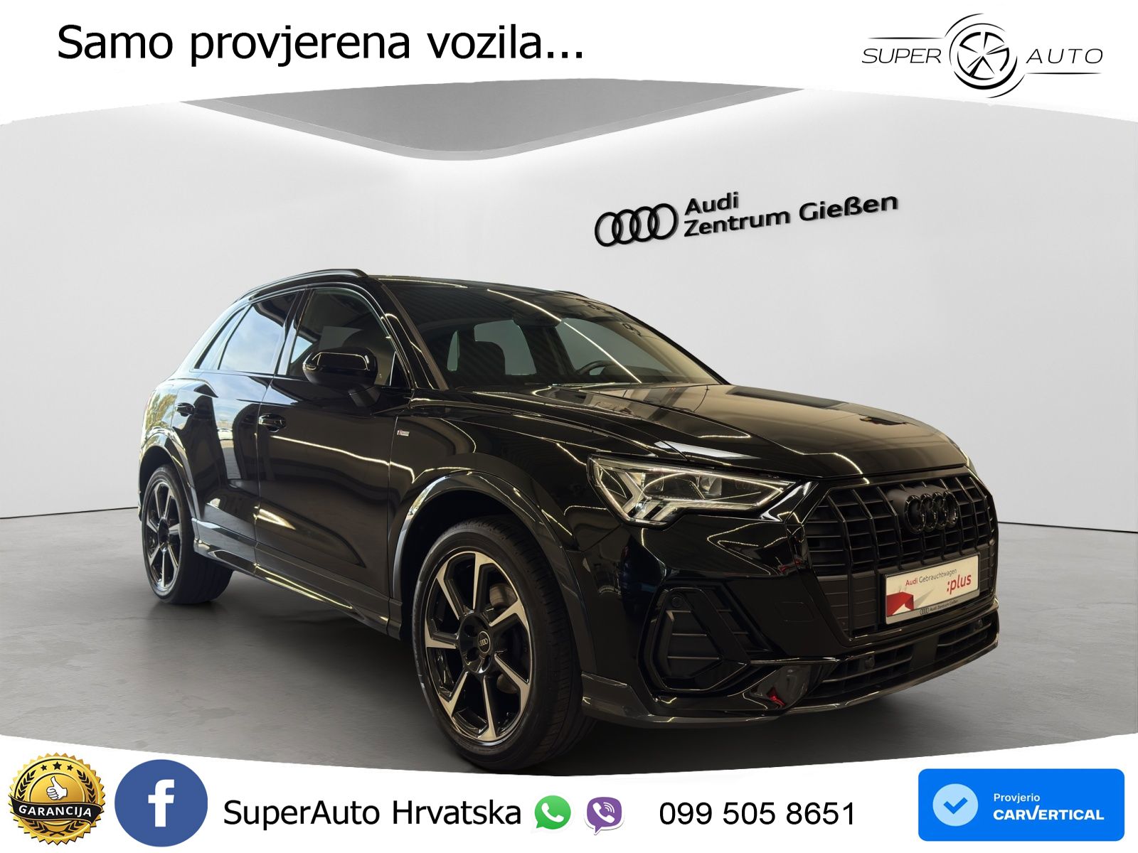 Audi Q3 35 TFSI (150 KS) S tronic S line LED+GR SJED+ACC