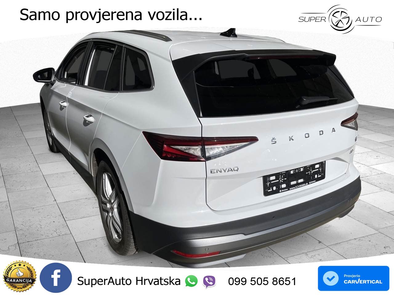 Škoda Enyaq iV 80x 82 kWh (265 KS) AWD Lounge LED+GR SJED+ACC