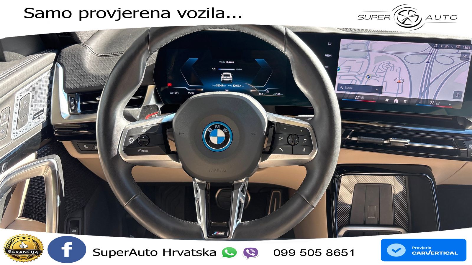 BMW iX2 66.5 kWh (313 KS) xDrive30 M Sport LED+GR SJED+ACC