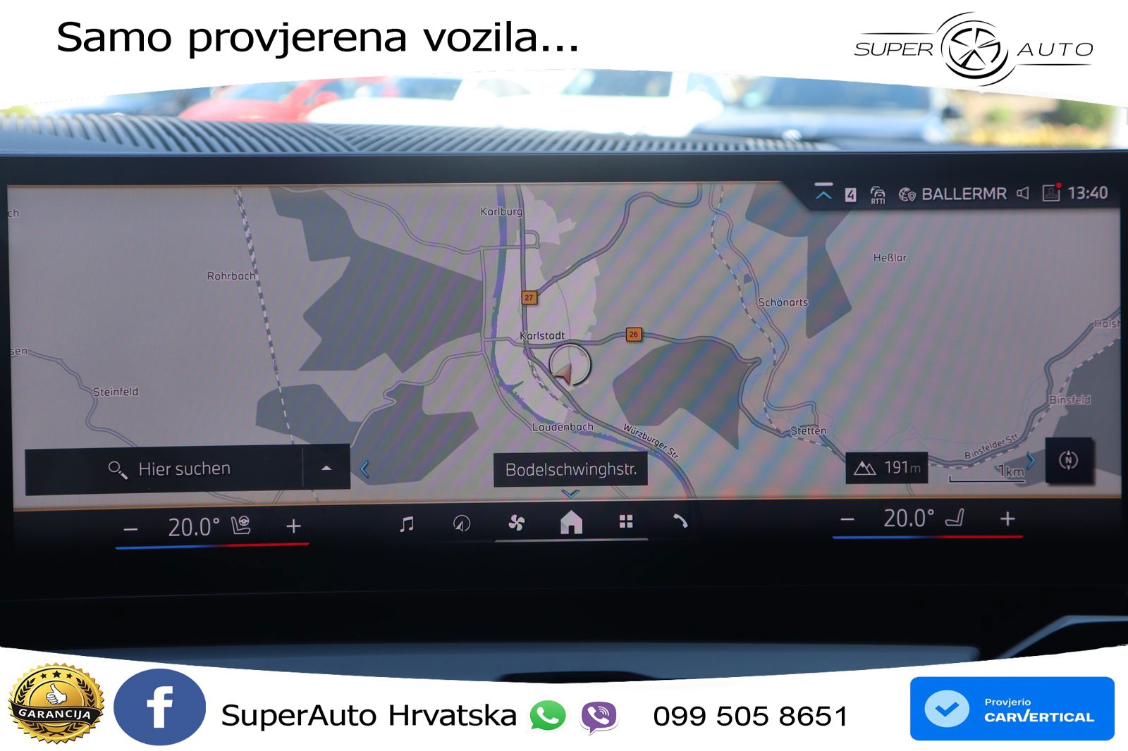 BMW 520d Touring (197 KS) xDrive Steptronic M Sport LED+GR SJED+ACC