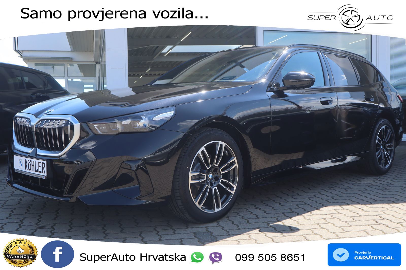 BMW 520d Touring (197 KS) xDrive Steptronic M Sport LED+GR SJED+ACC