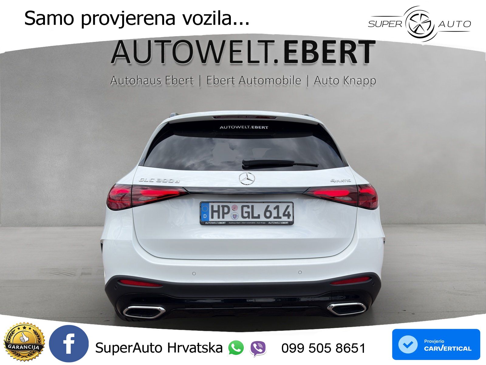 Mercedes GLC 300d (269 KS) 4MATIC 9G-TRONIC AMG LED+GR SJED+ACC