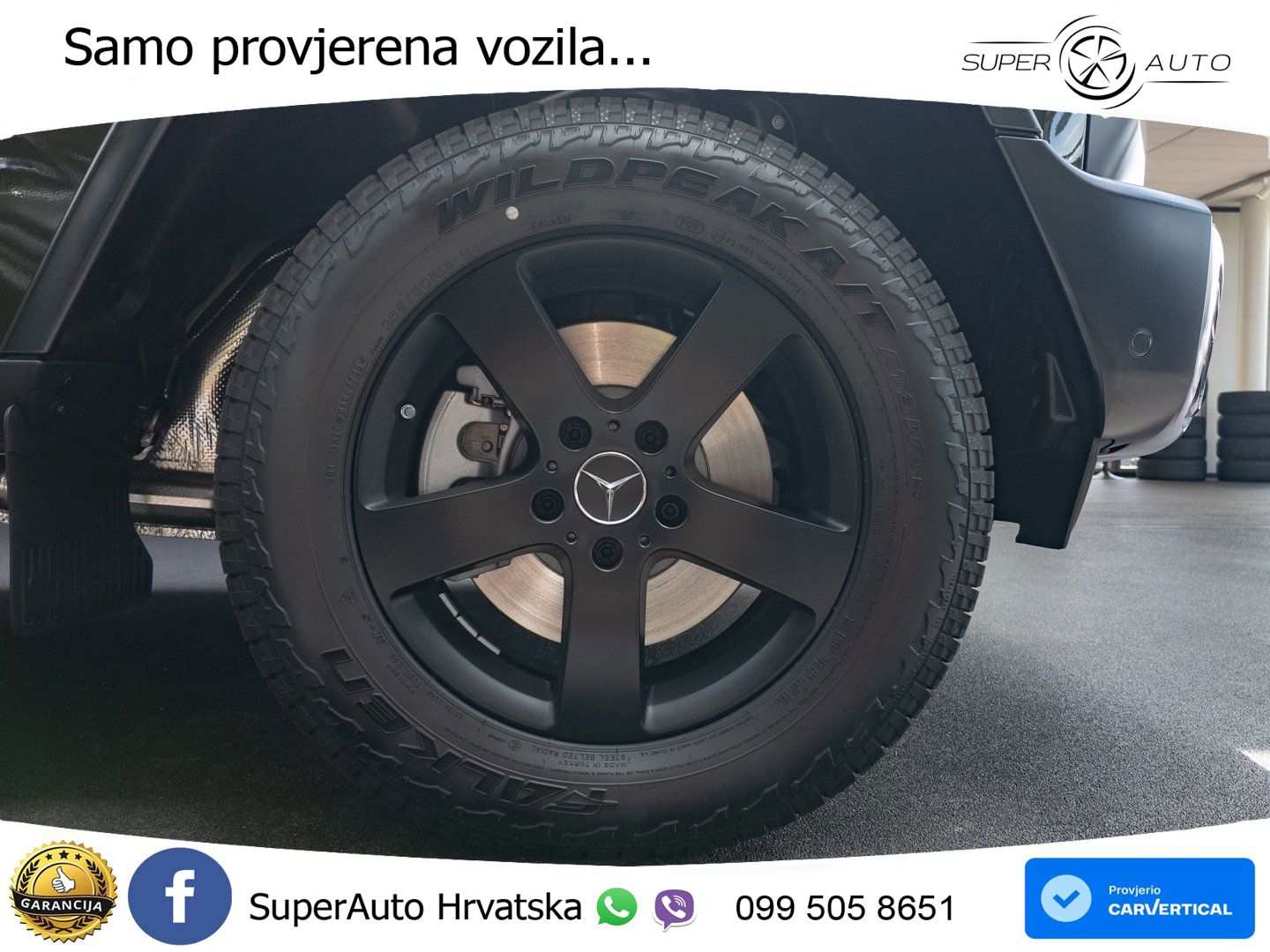Mercedes G 450d Long (367 KS) 4MATIC 9G-TRONIC LED+GR SJED+ACC