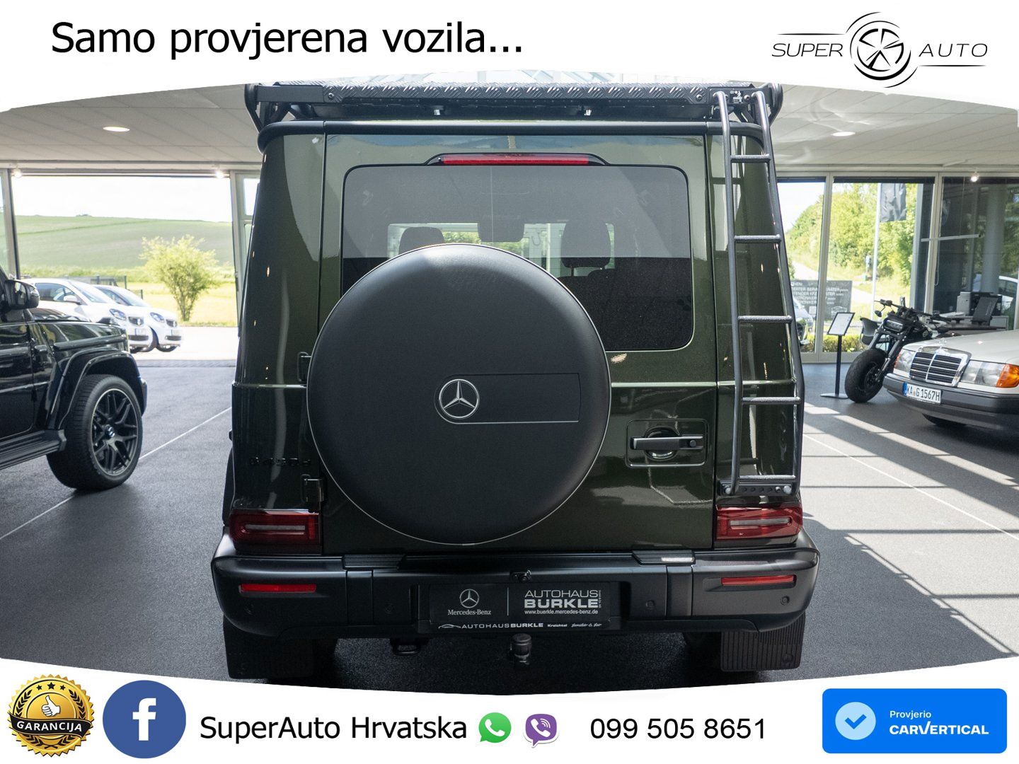 Mercedes G 450d Long (367 KS) 4MATIC 9G-TRONIC LED+GR SJED+ACC