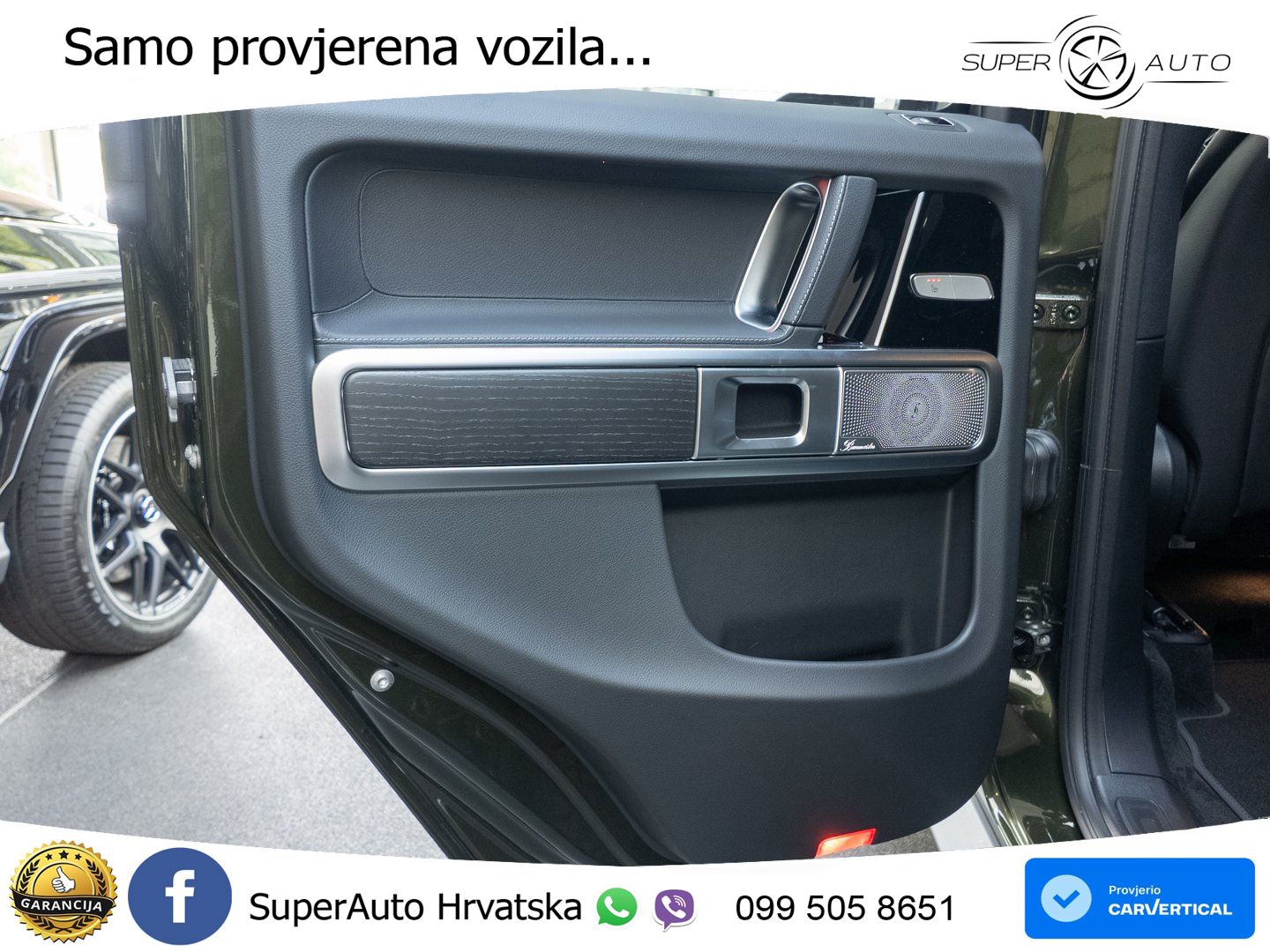 Mercedes G 450d Long (367 KS) 4MATIC 9G-TRONIC LED+GR SJED+ACC
