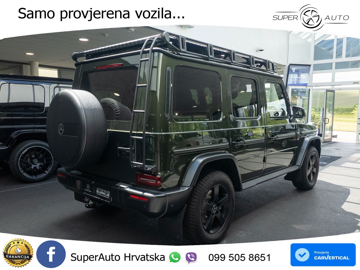 Mercedes G 450d Long (367 KS) 4MATIC 9G-TRONIC LED+GR SJED+ACC