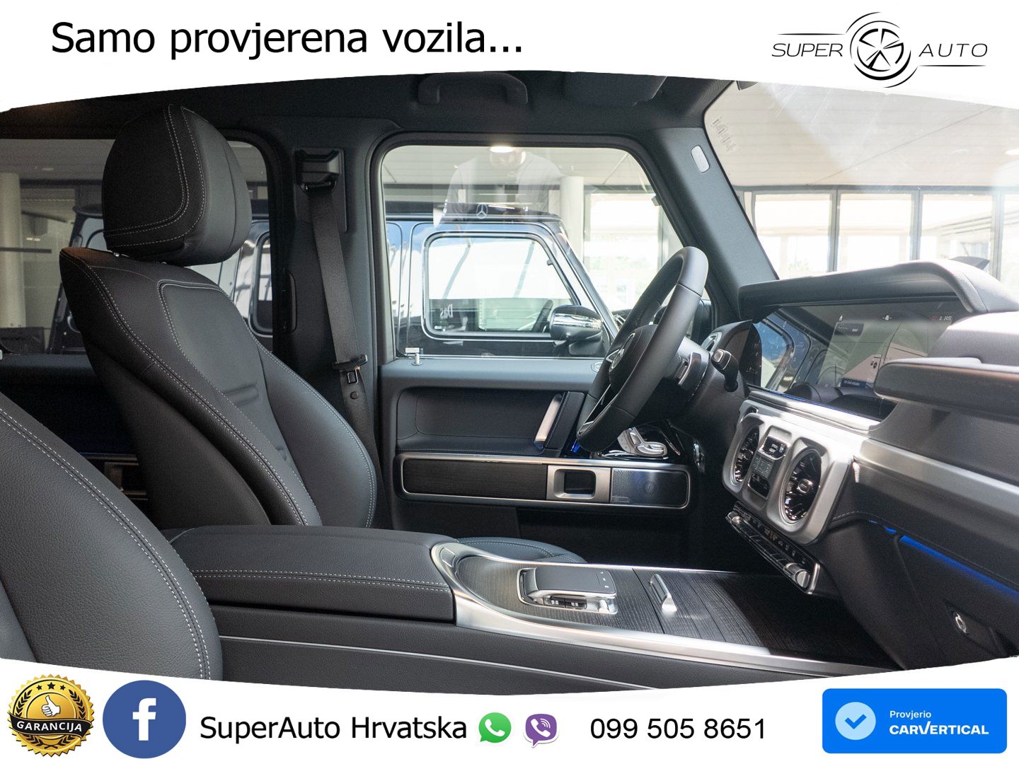 Mercedes G 450d Long (367 KS) 4MATIC 9G-TRONIC LED+GR SJED+ACC