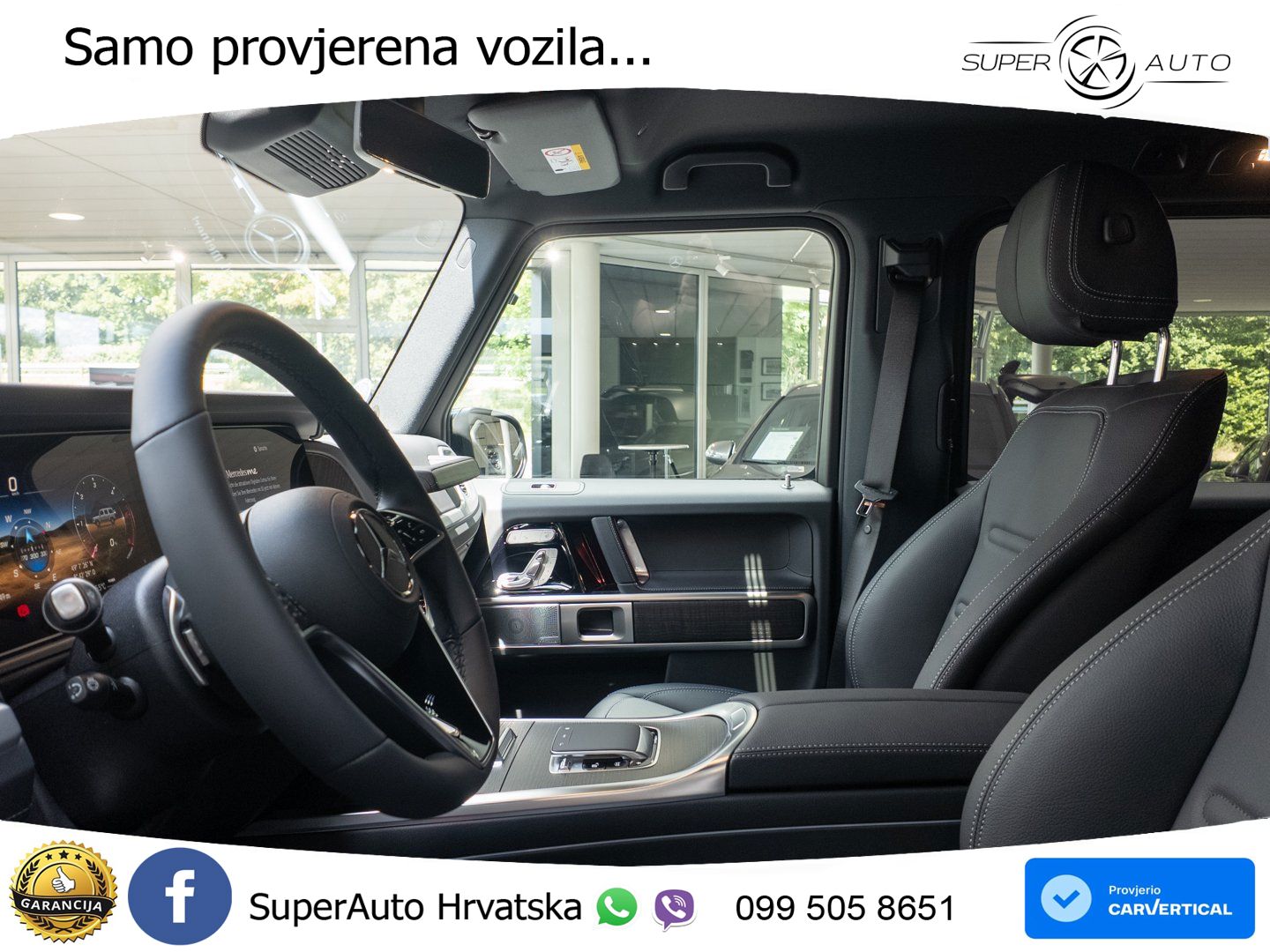 Mercedes G 450d Long (367 KS) 4MATIC 9G-TRONIC LED+GR SJED+ACC