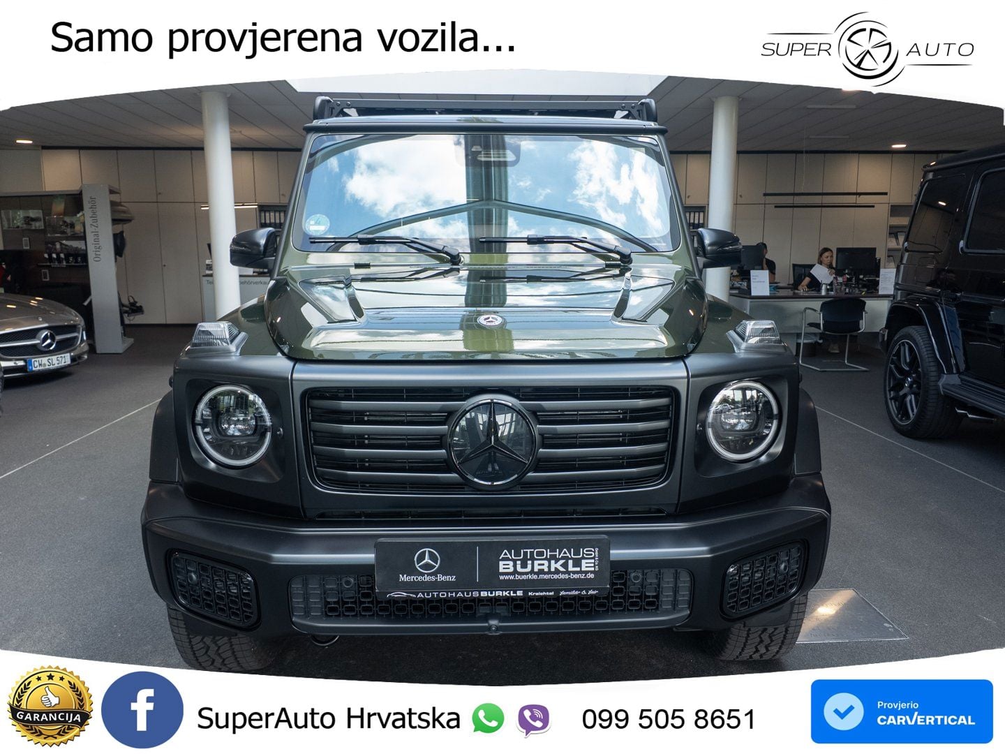 Mercedes G 450d Long (367 KS) 4MATIC 9G-TRONIC LED+GR SJED+ACC