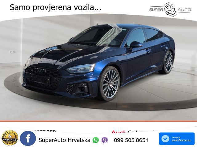 Audi A5 Sportback 45 TFSI (265 KS) quattro S tronic S line LED+GR SJED+ACC