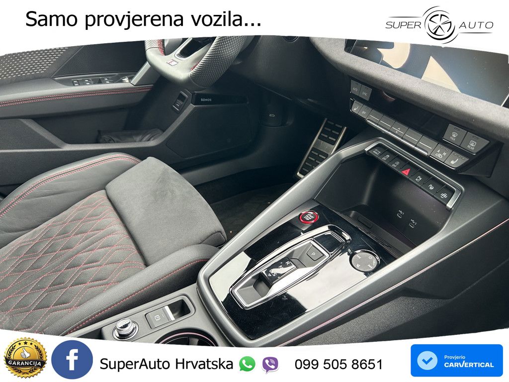 Audi S3 2.0 TFSI (333 KS) quattro S tronic MATRIX+GR SJED+KAM