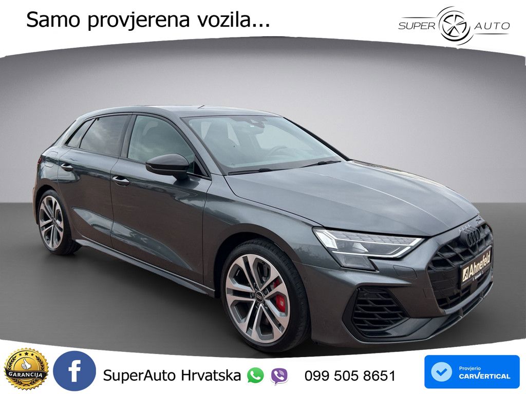 Audi S3 2.0 TFSI (333 KS) quattro S tronic MATRIX+GR SJED+KAM