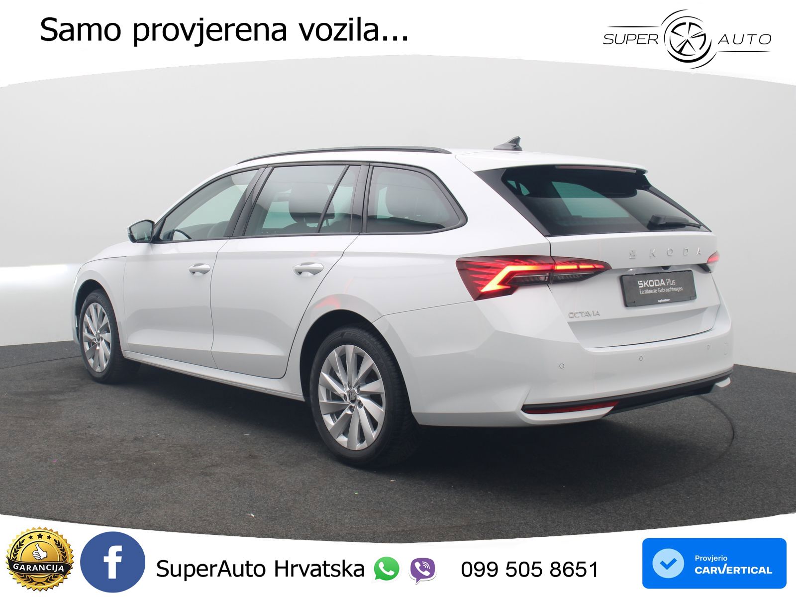 Škoda Octavia Combi 2.0 TDI (150 KS) DSG Selection LED+GR SJED+ACC