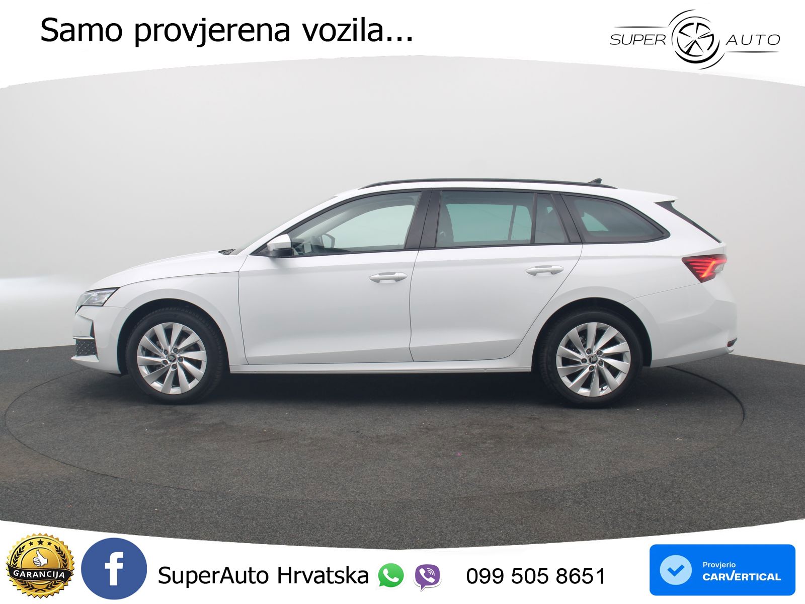 Škoda Octavia Combi 2.0 TDI (150 KS) DSG Selection LED+GR SJED+ACC