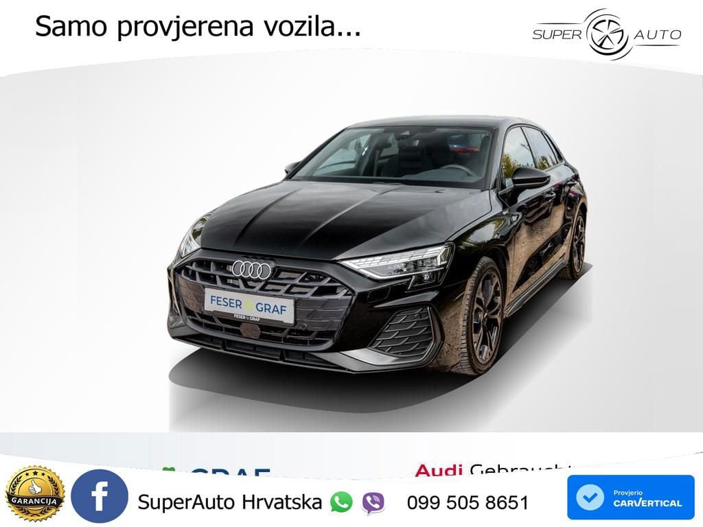 Audi A3 35 TFSI (150 KS) S tronic S line LED+GR SJED+ACC
