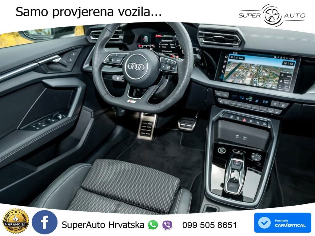 Audi A3 35 TFSI (150 KS) S tronic S line LED+GR SJED+ACC