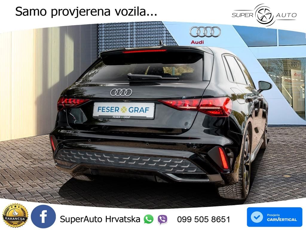Audi A3 35 TFSI (150 KS) S tronic S line LED+GR SJED+ACC