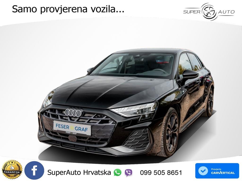 Audi A3 35 TFSI (150 KS) S tronic S line LED+GR SJED+ACC