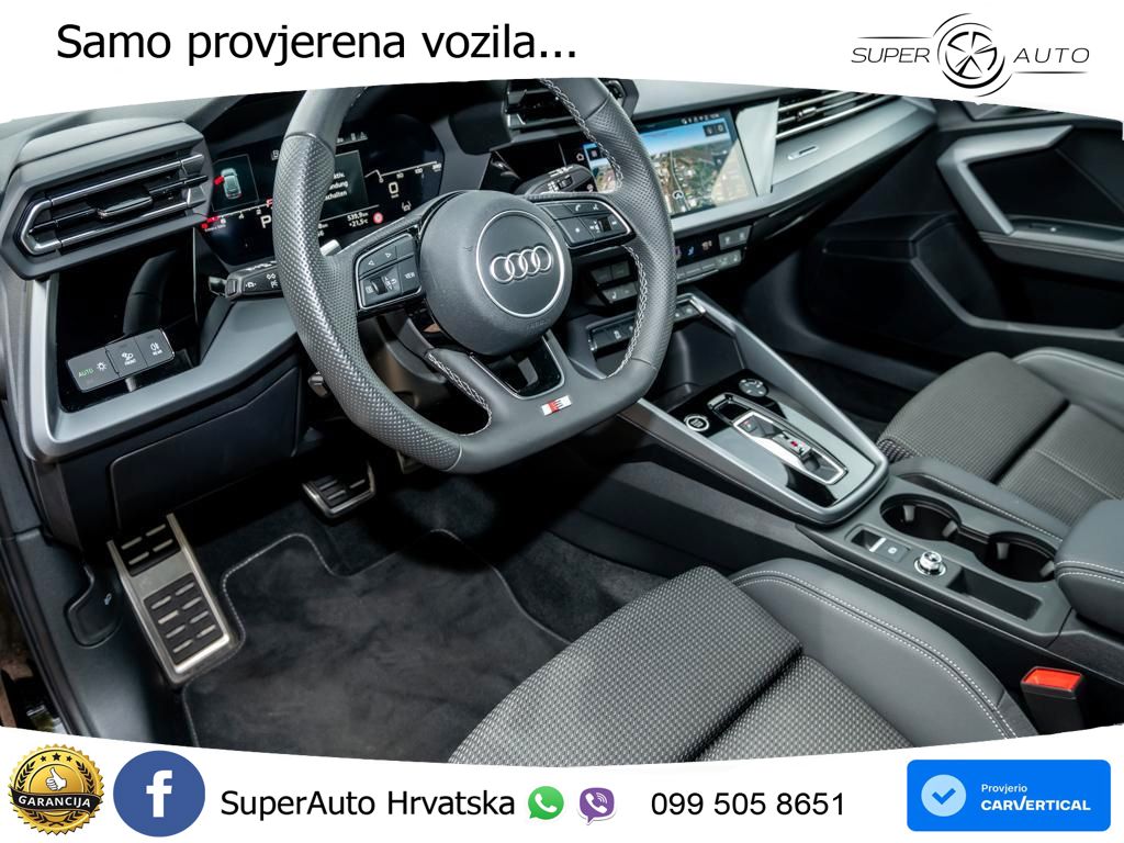 Audi A3 35 TFSI (150 KS) S tronic S line LED+GR SJED+ACC
