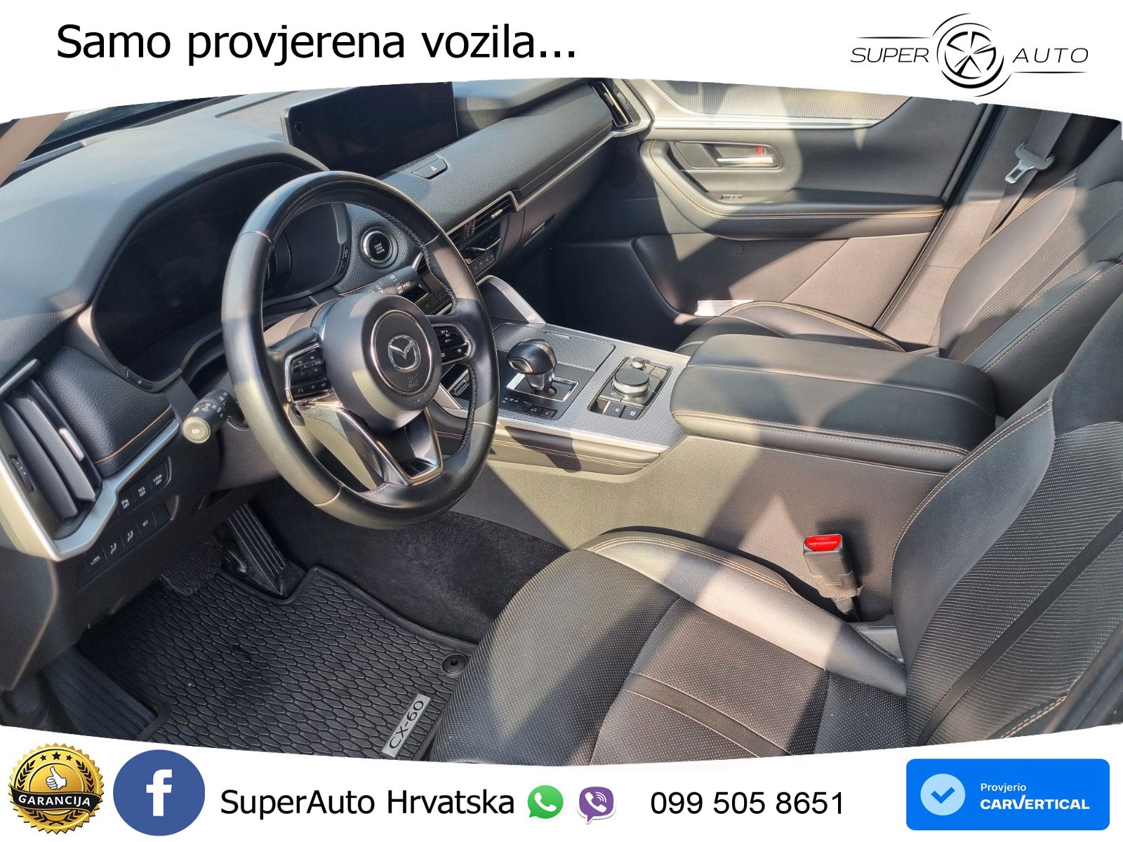 Mazda CX-60 3.3 e-Skyactiv D (254 KS) AWD Automatic LED+GR SJED+ACC
