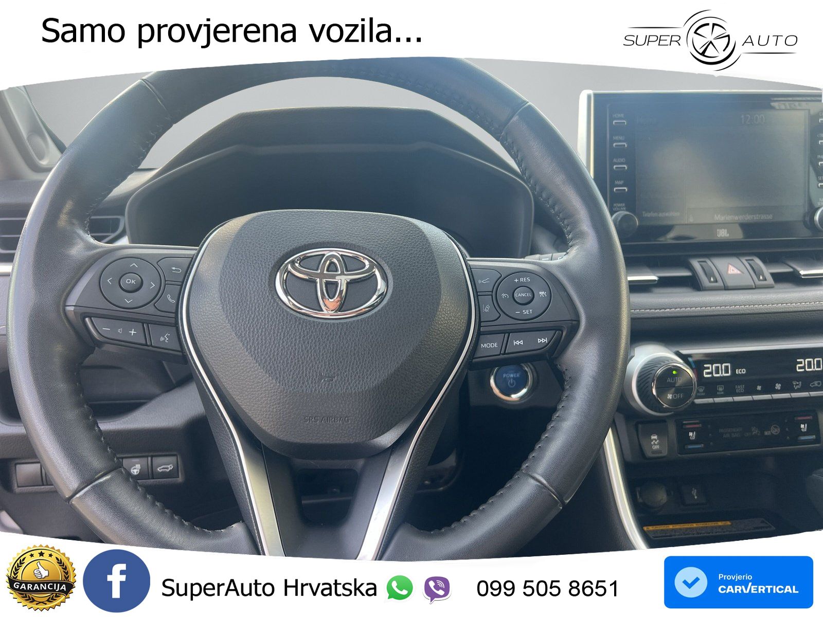 Toyota RAV4 2.5 (222 KS) Hybrid E-Four e-CVT LED+GR SJED+ACC